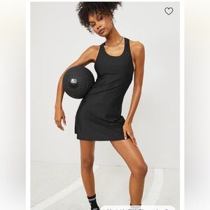 Alo Yoga Airlift Fly Dress Black Workout Dress Athletic Dress XXS 00-0